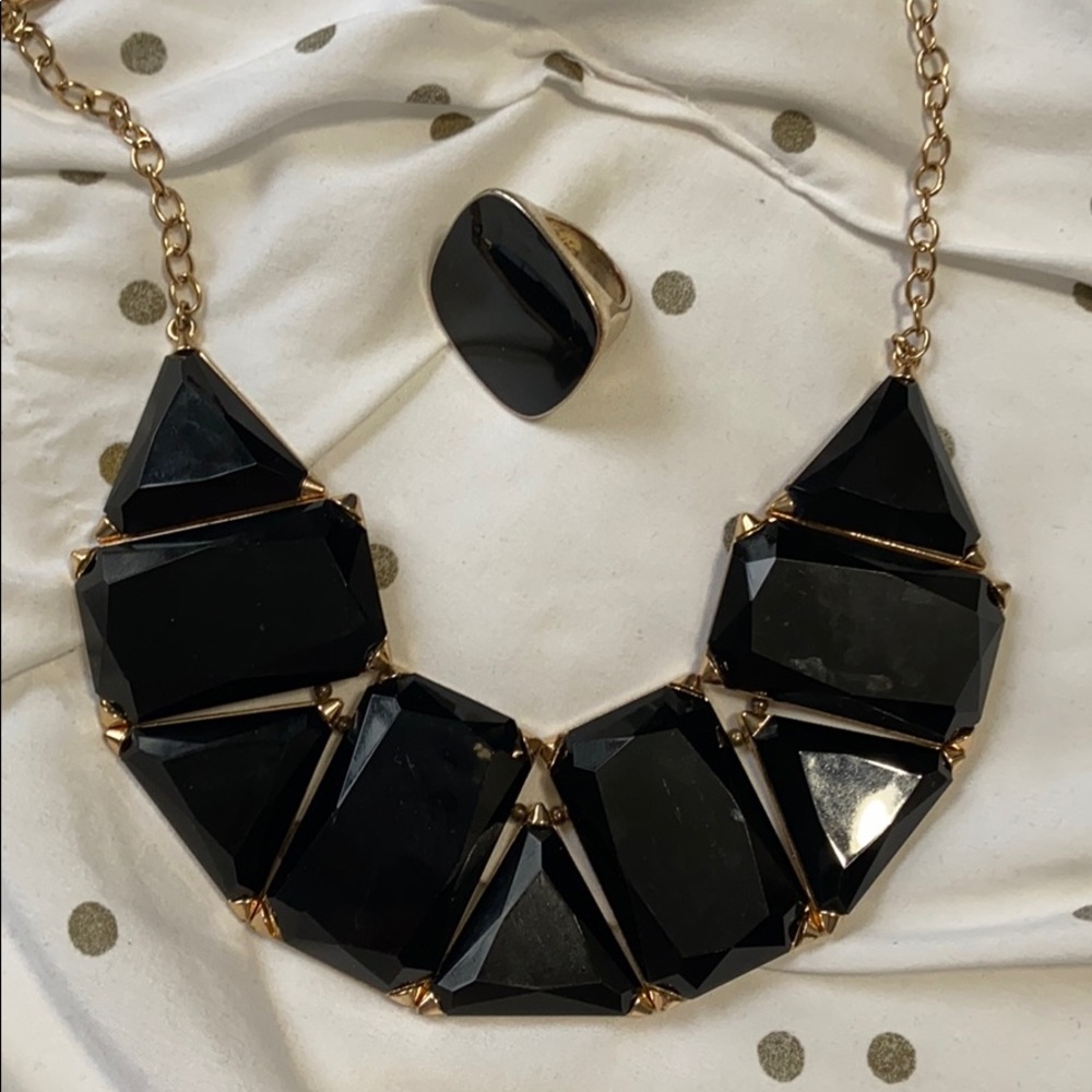 Sexy black necklace